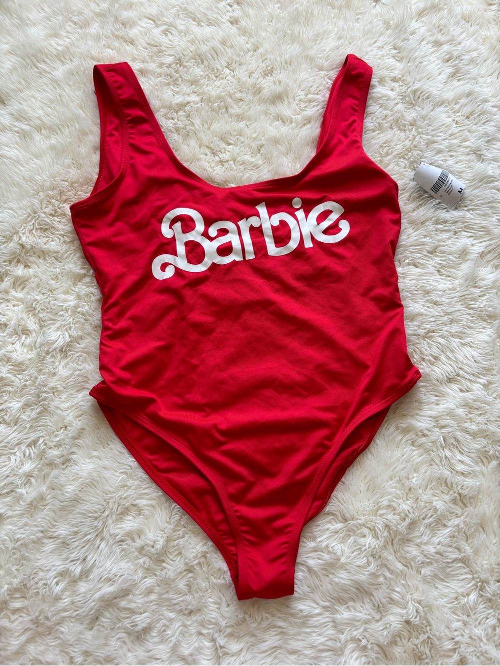 Forever 21 Red Barbie One-Piece Swimsuit